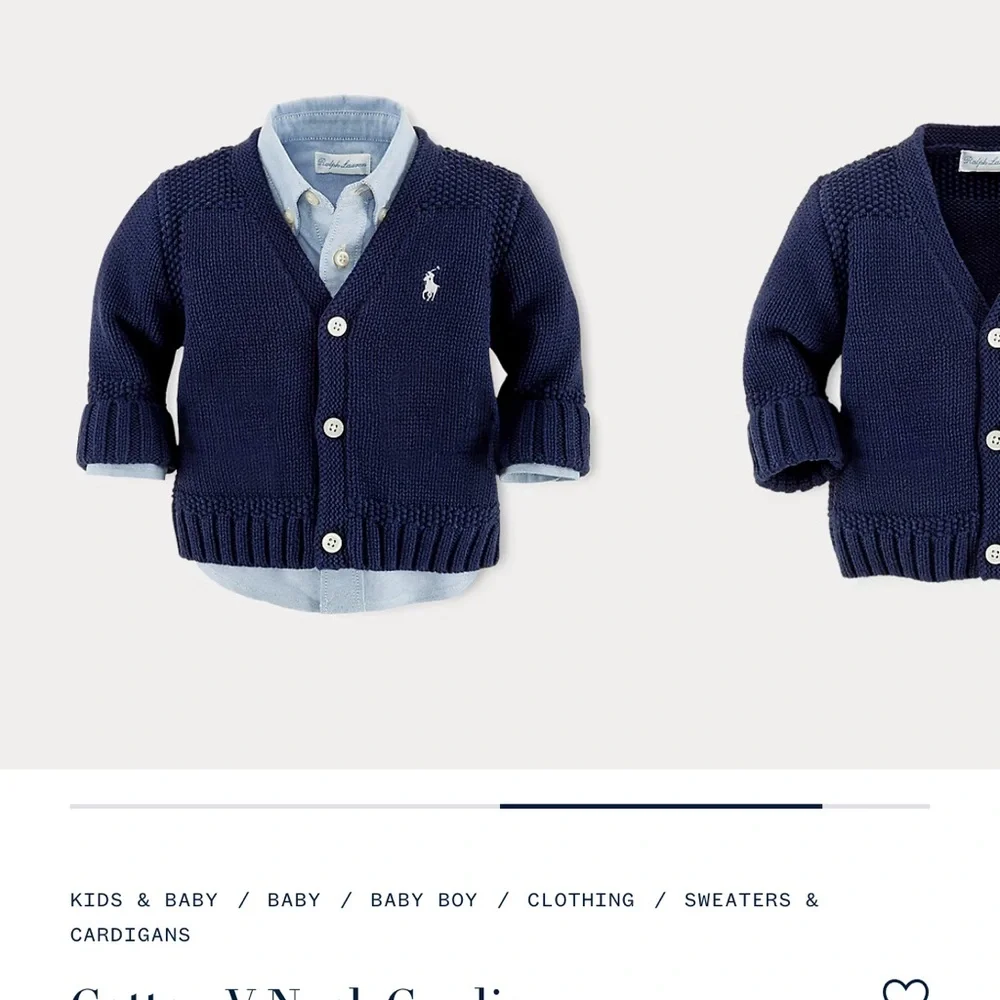 Ralph Lauren navy blue